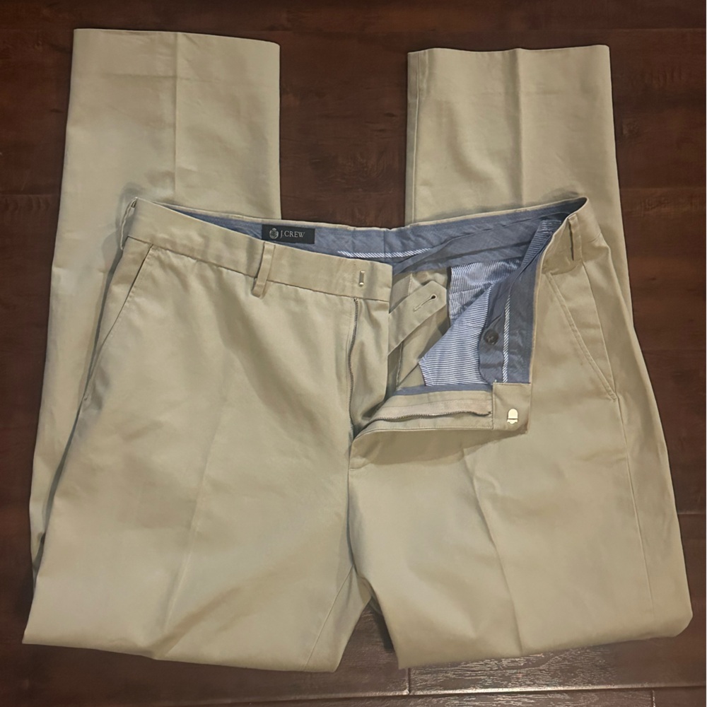 J. Crew Men's Khaki Chinos